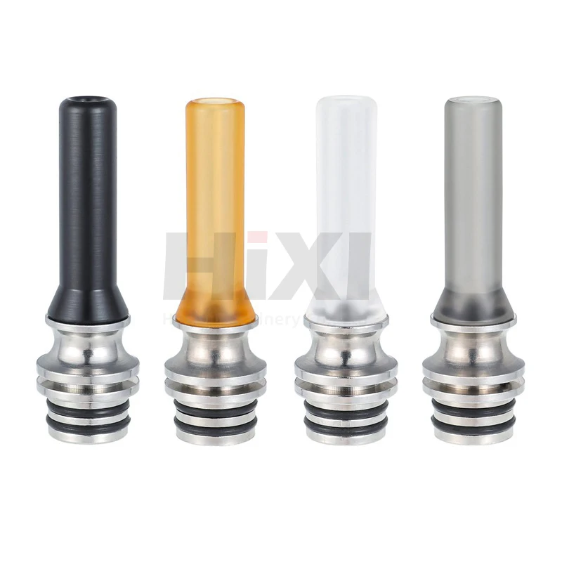 1Pc Stainless Steel 510 Pipette Dripper Anti Spit Heat Resistance Straw Joint Replacement Filling Nozzle