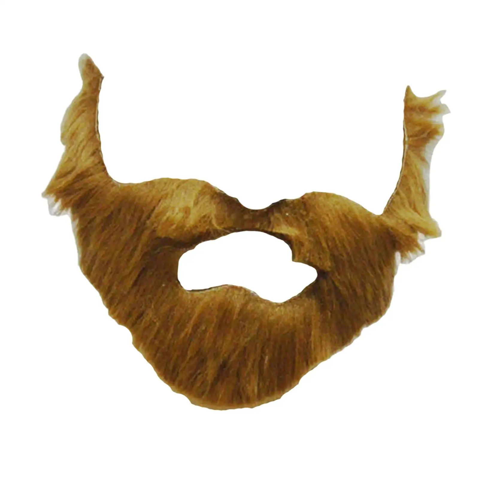 Acessórios de fantasia de barba falsa para adultos vestido extravagante de barba de Halloween falso