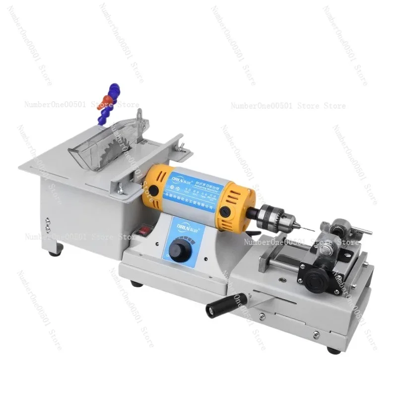 Multi function Bench Grinder Machine for Jade Cutting Drilling Polishing Carving Beads Wax Jewelry Making -095