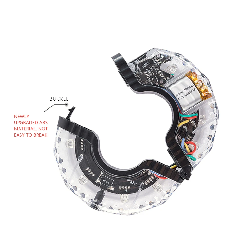 Universal Bike Wheel Hub Lights USB Rechargeable Waterproof Colorful Bicycle Spoke Lights Safety Warning Decoration