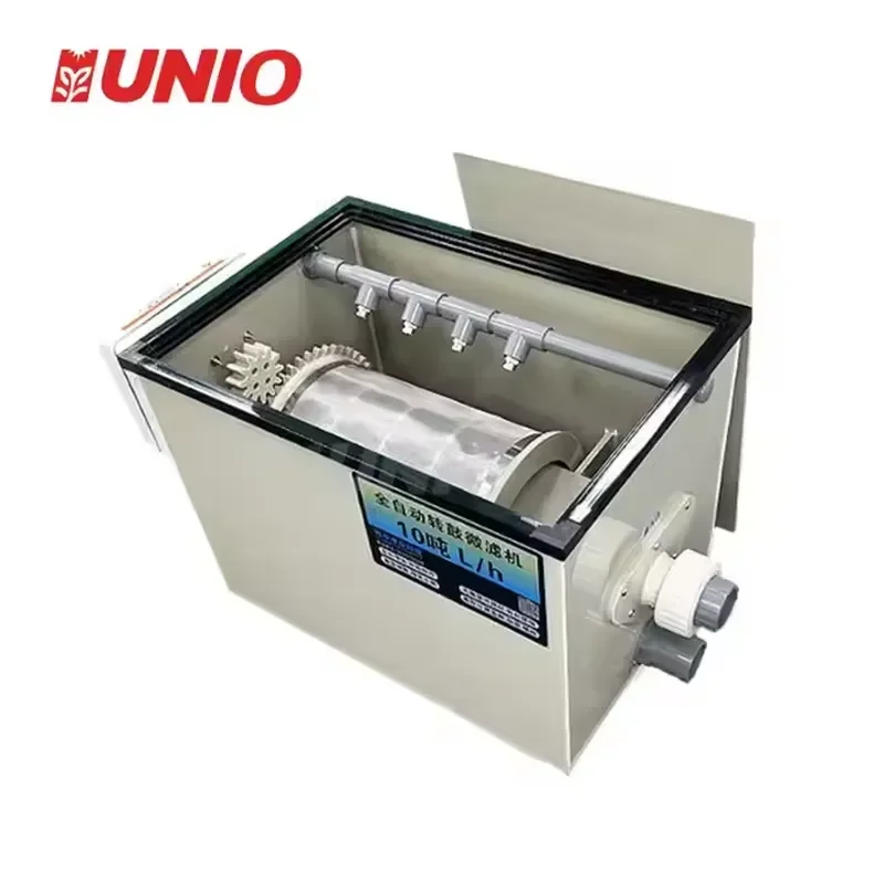 Farm Biological Filter Tank Water Bio Biological Aquaculture Rotary Drum Filter Tank Filtration System 5m3/10m3/20m3
