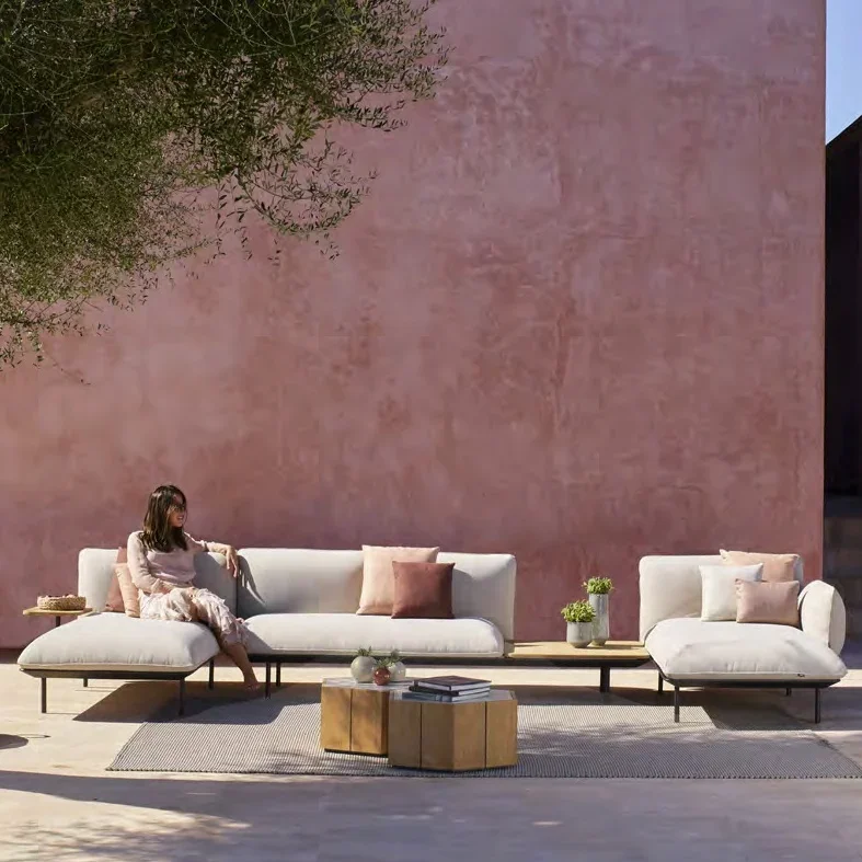 

Furniture outdoor garden patio fashion European Style Sectional Sofa Set