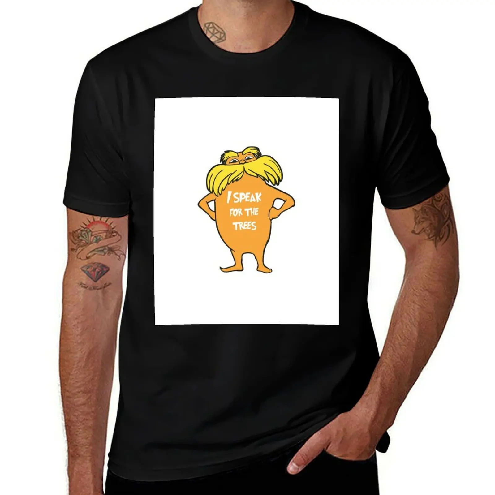 

T-Shirt man for the for shirt cute t so I trees speak shirts luxury man cotton t soft Lorax