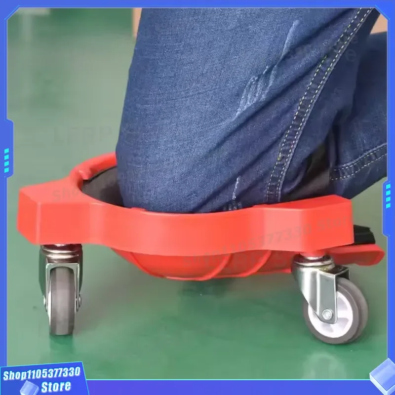 Industrial Multifunctional Knee Pad with Universal Wheels Soft Joint Protector Labor Saving Pulley Kneeling Mat for Work Soft