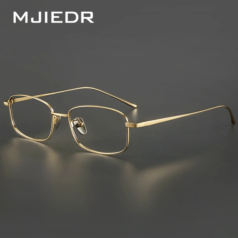 

Top Quality Ultralight Titanium Computer Glasses Frames Men Women Vintage Retro Rectangle Prescription Eyeglass Frame Eyewear