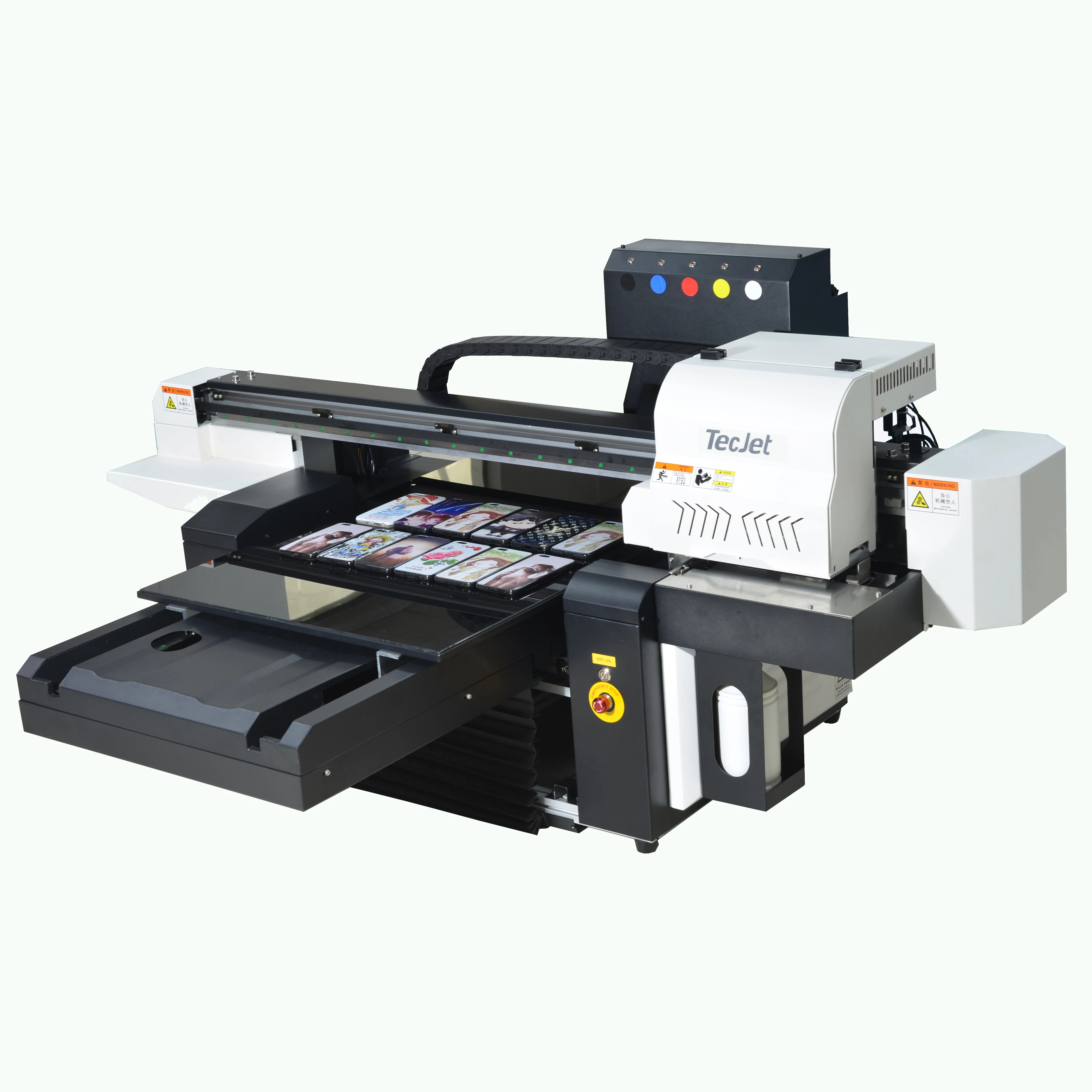 New products ceramic decal printer digital ceramic tile printing uv led flatbed leather printer