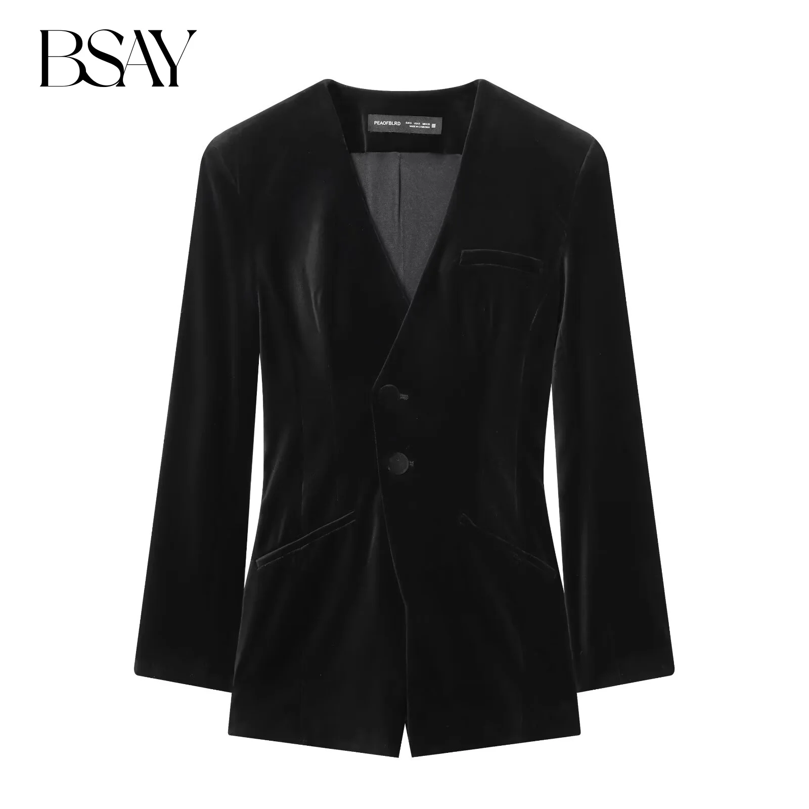 

BSAY Velvet V-neck Short Suit Jumpsuit for Women Fashion Autumn Winter Long Sleeves Jumpsuits Blouses Chic Female Vest Bodysuit