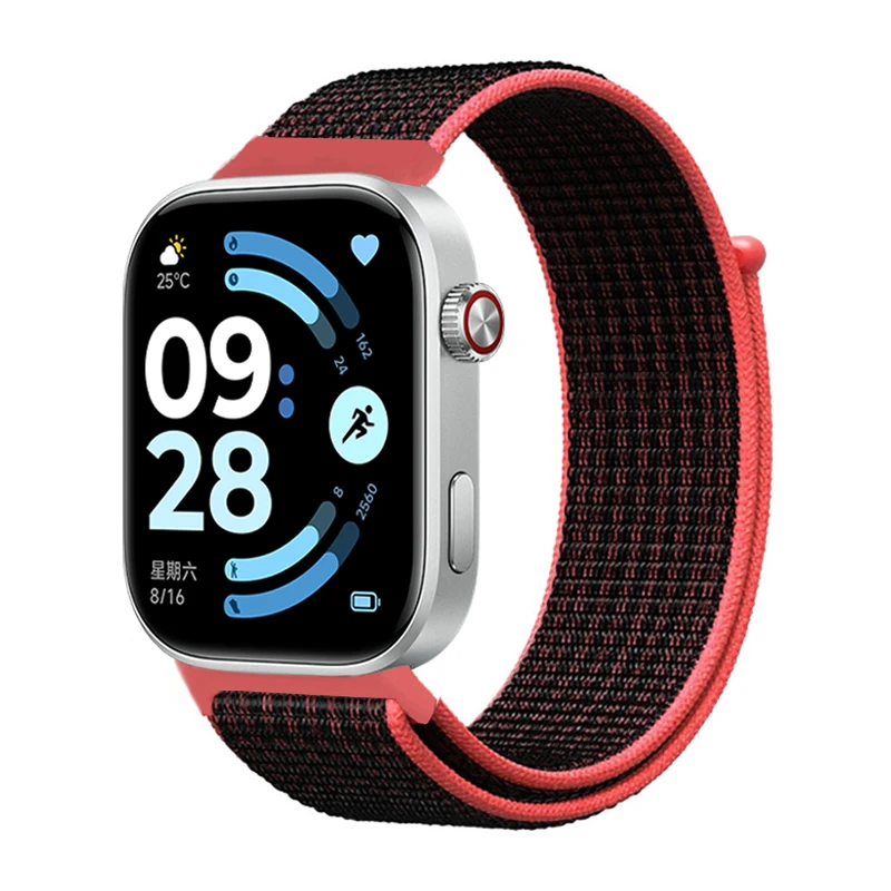 Original Nylon-Schlaufe für Redmi Watch 6 5 4 Armband Zubehör Sport Atmungsaktives Correa Ersatz-Armband Redmi Watch Series Band