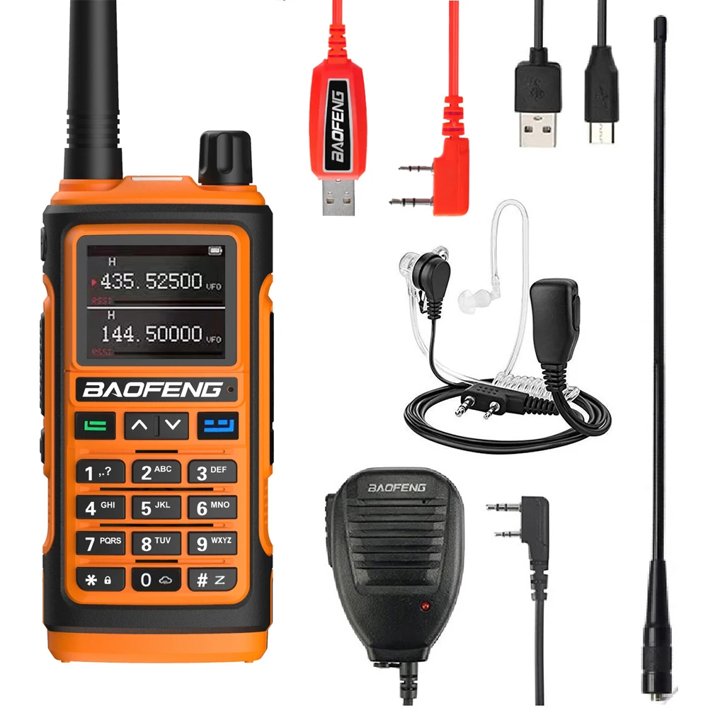 Baofeng Official Store UV-17 No GPS Walkie Talkie Air Full Band Long Range Wireless Copy Frequency Two Way Radio Ham Radio