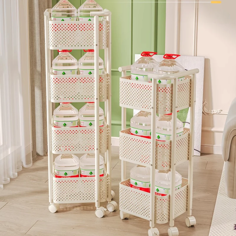 3/4-Tier Narrow Cart: The Ultimate Space-Saving Storage Solution thumbnail