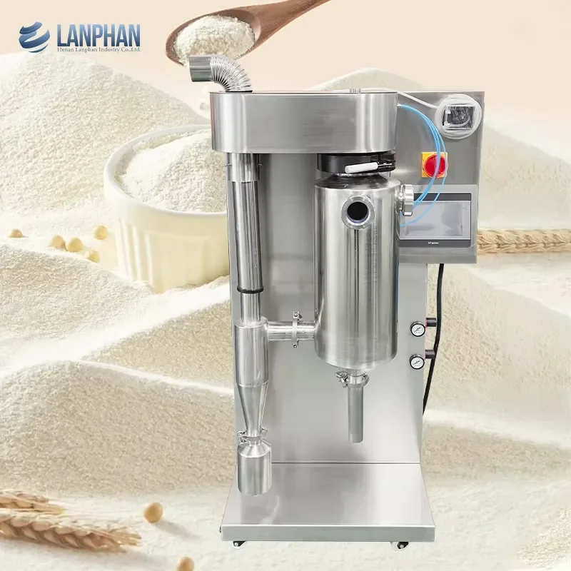 For Compact Design 2L Stainless Steel Spray Drying Equipment PLC Control Easy Operation for Fruit Vegetable Powder