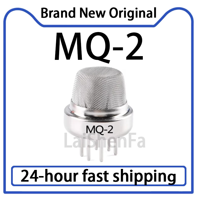 5 PCS MQ-2 Sensor de fumaça Sensor de gás MQ2 Sensor de detecção de fumaça de gás Estoque original