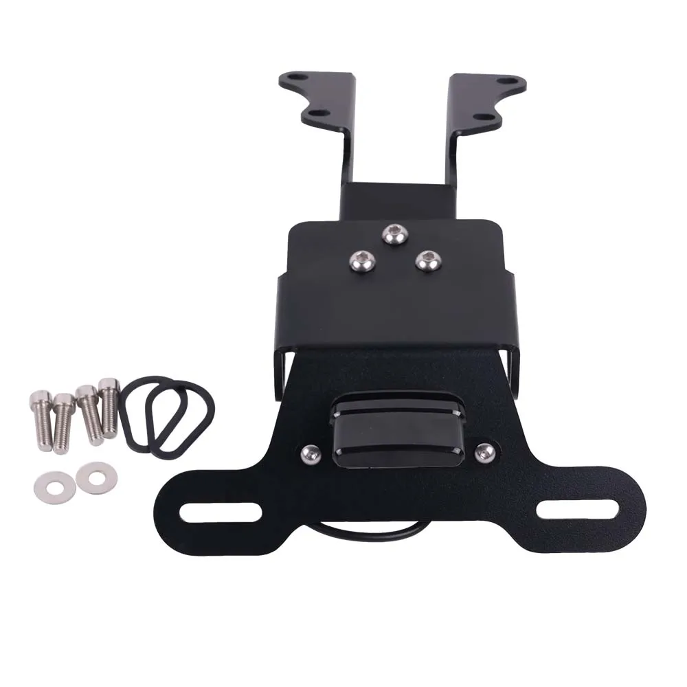 لياماها MT09 MT-09 الراسم 900 9 GT 9GT 900GT FJ09 دراجة نارية لوحة ترخيص حامل قوس الذيل مرتب الحاجز مزيل ضوء #5