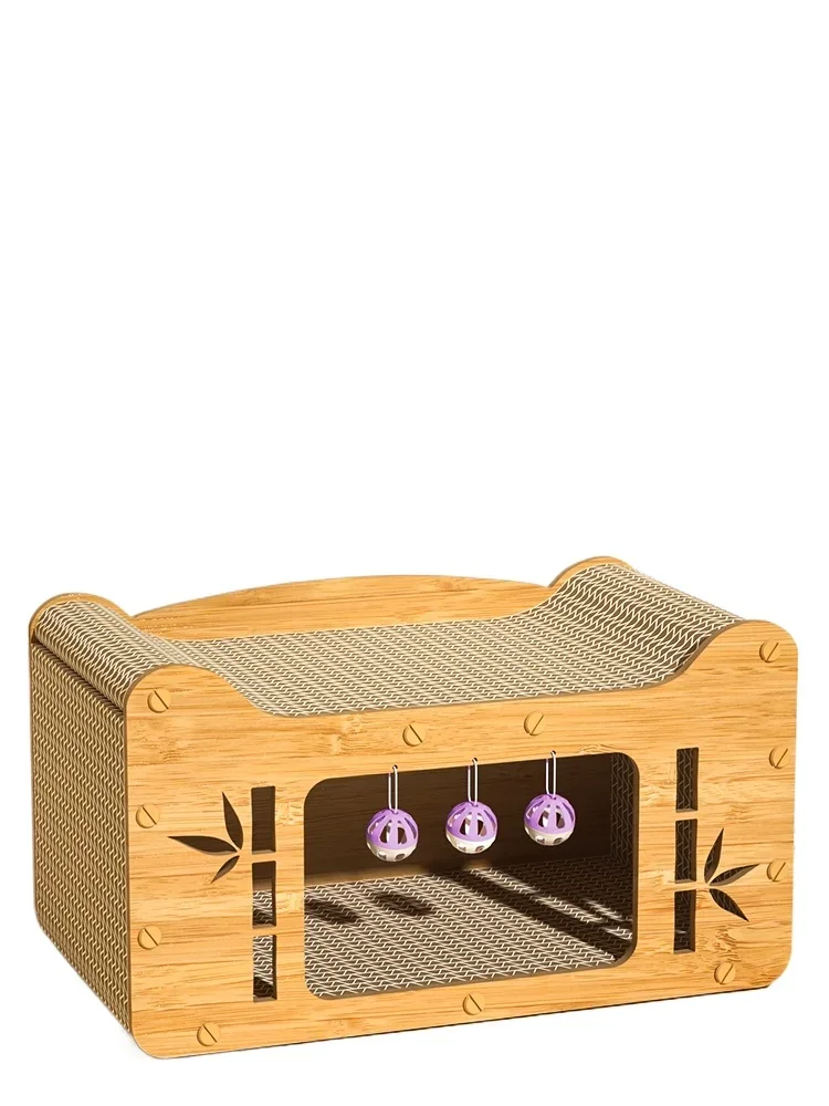 

villa scratching board cat nest integrated wear-resistant scratch-resistant four-season universal cat house