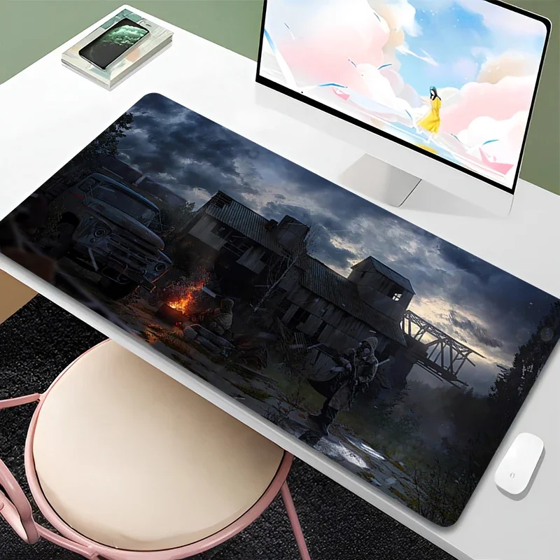 لوحة ماوس كمبيوتر مكتبي لوحة مفاتيح Black Sky 900x400 ملحقات ألعاب الكمبيوتر المحمول حصيرة مكتبية PC S-stalker 2 لوحة ماوس ألعاب أنيمي