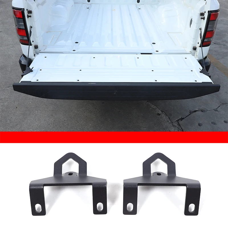 For Nissan Frontier 2022+ Carbon Steel Black Car Tailgate Expansion Anchor Point Fixed Rope Bracket Car Accessories 6