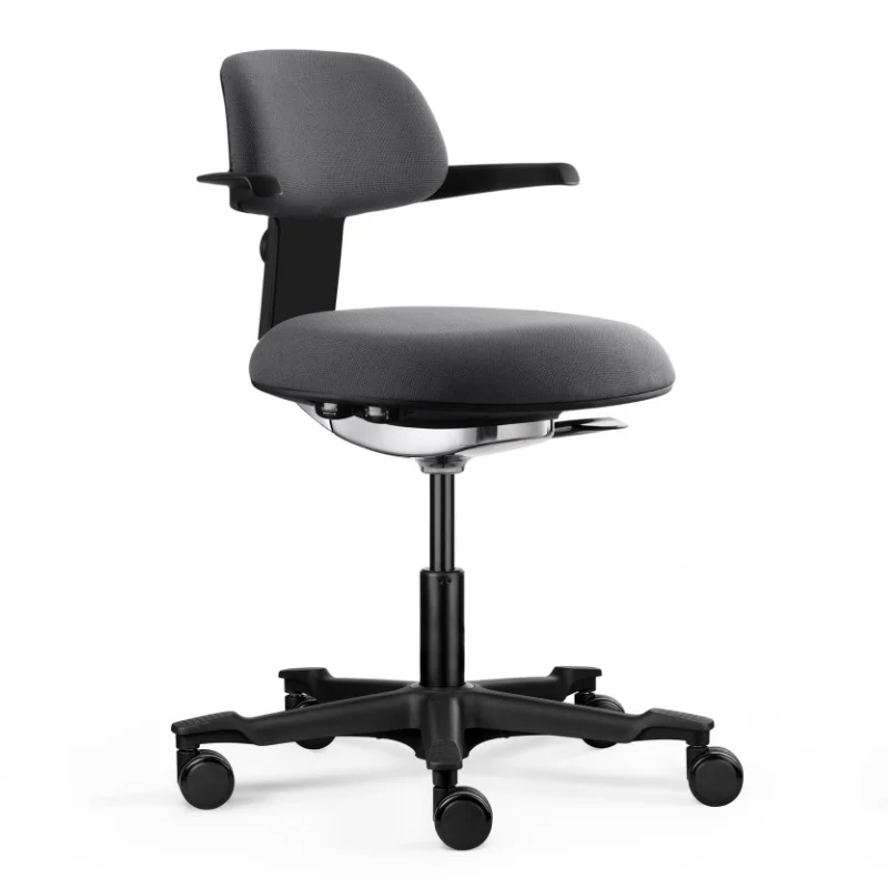 New Design Office Chair Height Adjustable 360° Swivel Office Stool  Comfy Fabric Desk Chair for Home Office