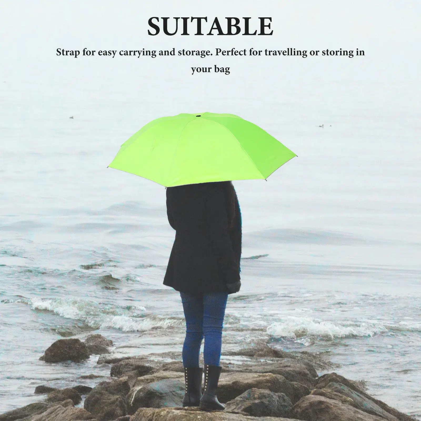 

Компактный зонт-бутылка для вина, складной, с защитой от солнца и УФ-излучения, от дождя, с ремешком для переноски, для путешествий и хранения на открытом воздухе