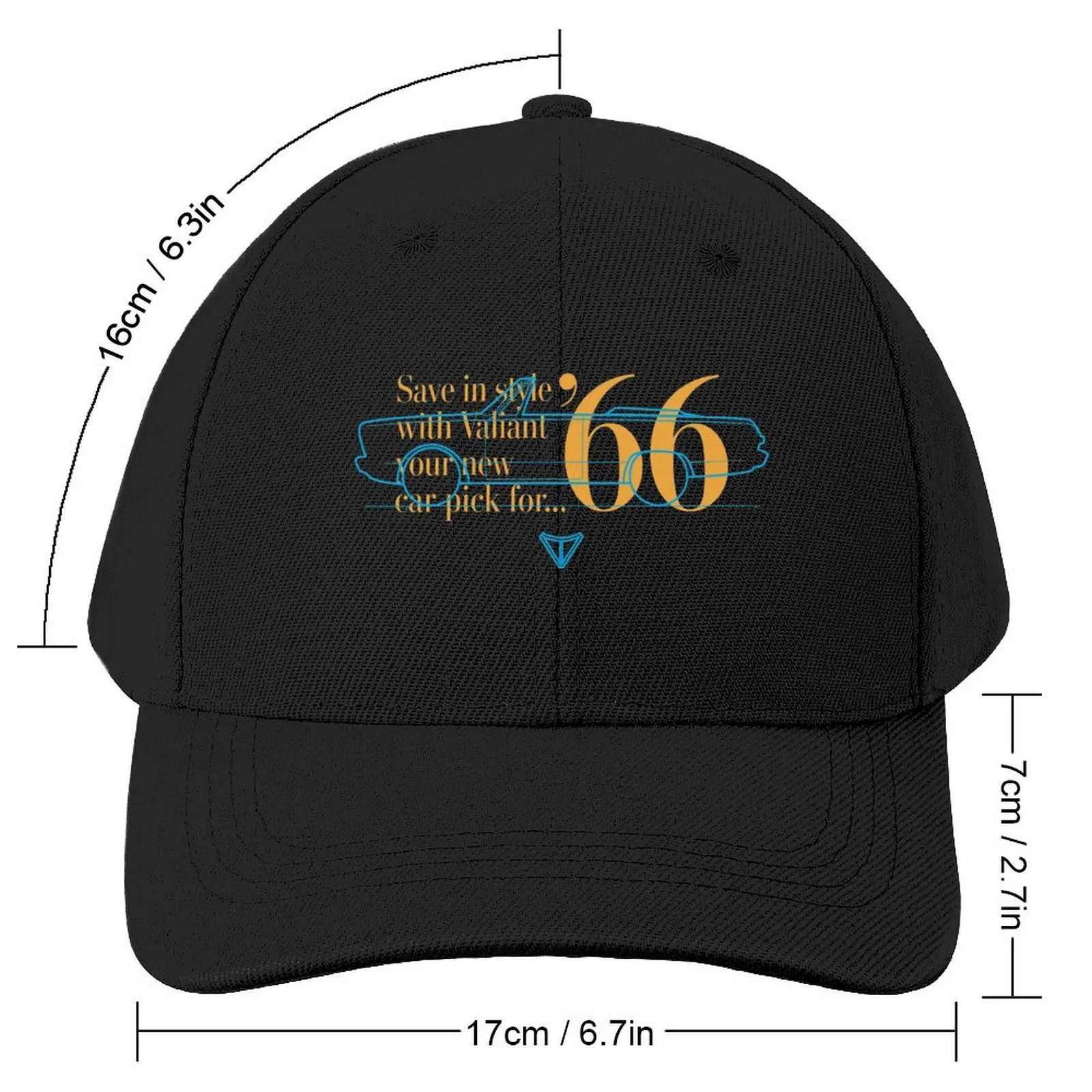 1966 Valiant (Convertible) - Save in Style! Baseball Cap western Hat dad hat Men's Luxury Women's