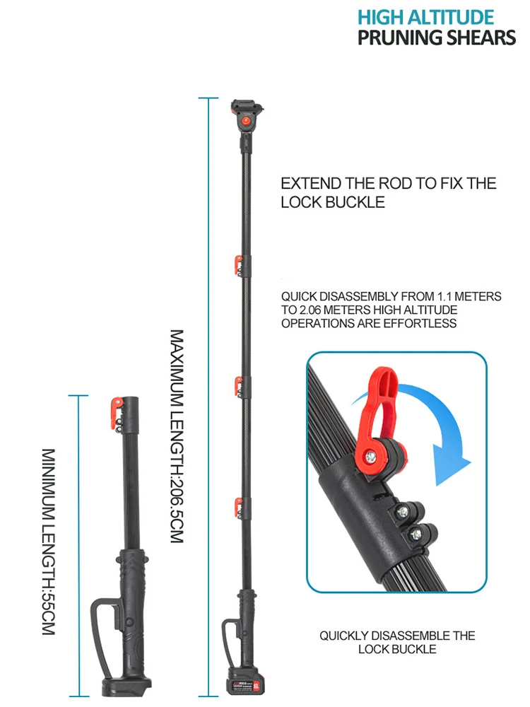 3 в 1 бесщеточная 6-дюймовая бензопила и секаторы 3 см, комбинированный комплект секатора для деревьев, садовый электроинструмент для Makita, батарея 21 В, без батареи