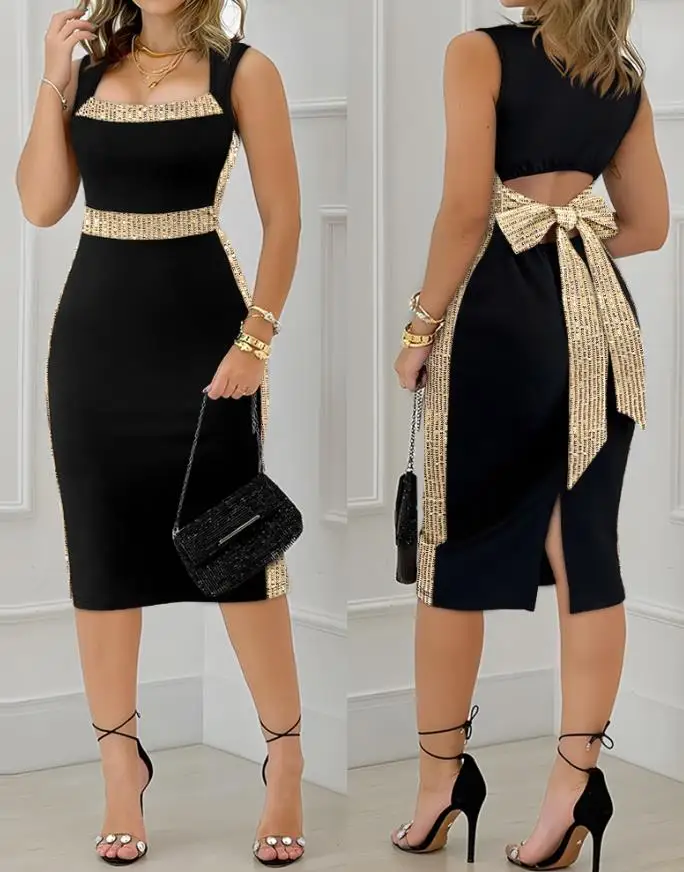 

2025 Women's Fashion Summer Latest Hot Selling Dresses Elegant and Sexy Halter Thick Strap Chic 3D Floral Dec Slim Fit Dress
