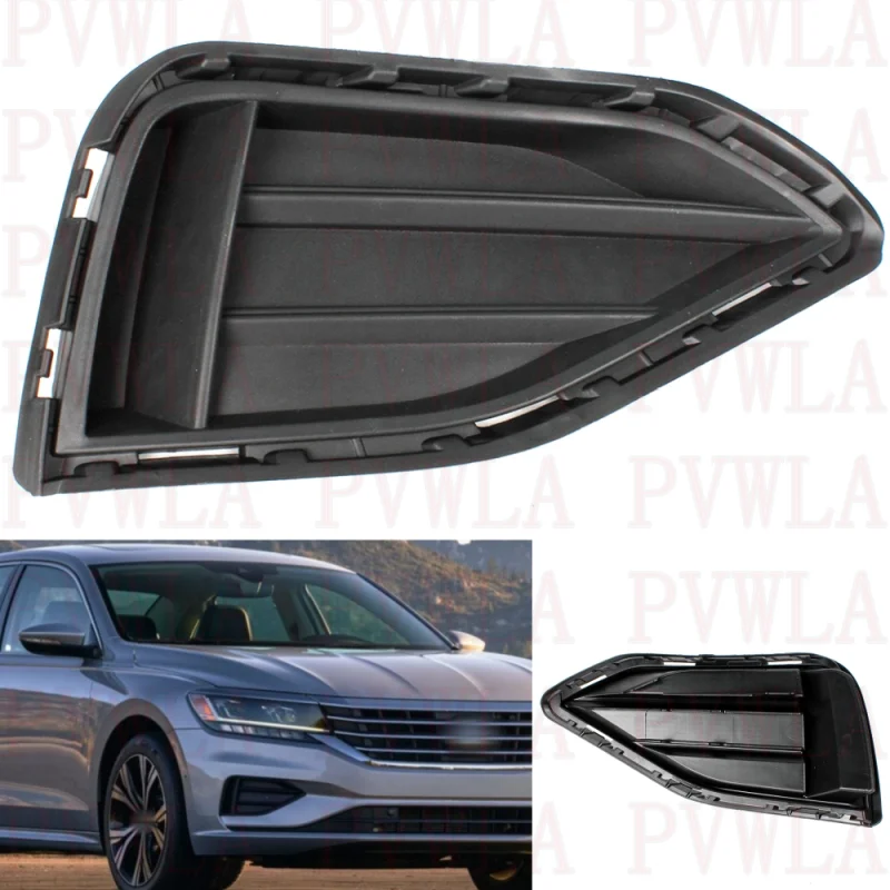 

Right Side Front Bumper Fog Lamp Light Grille Cover 561853212A For VW Passat US Version 2020 2021 2022