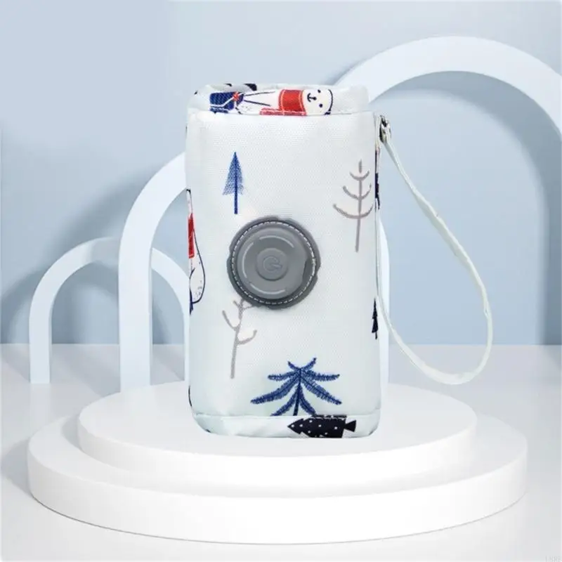 حقيبة عازلة لتدفئة الزجاجات مناسبة للسفر، عازل للزجاجات L8RB #2