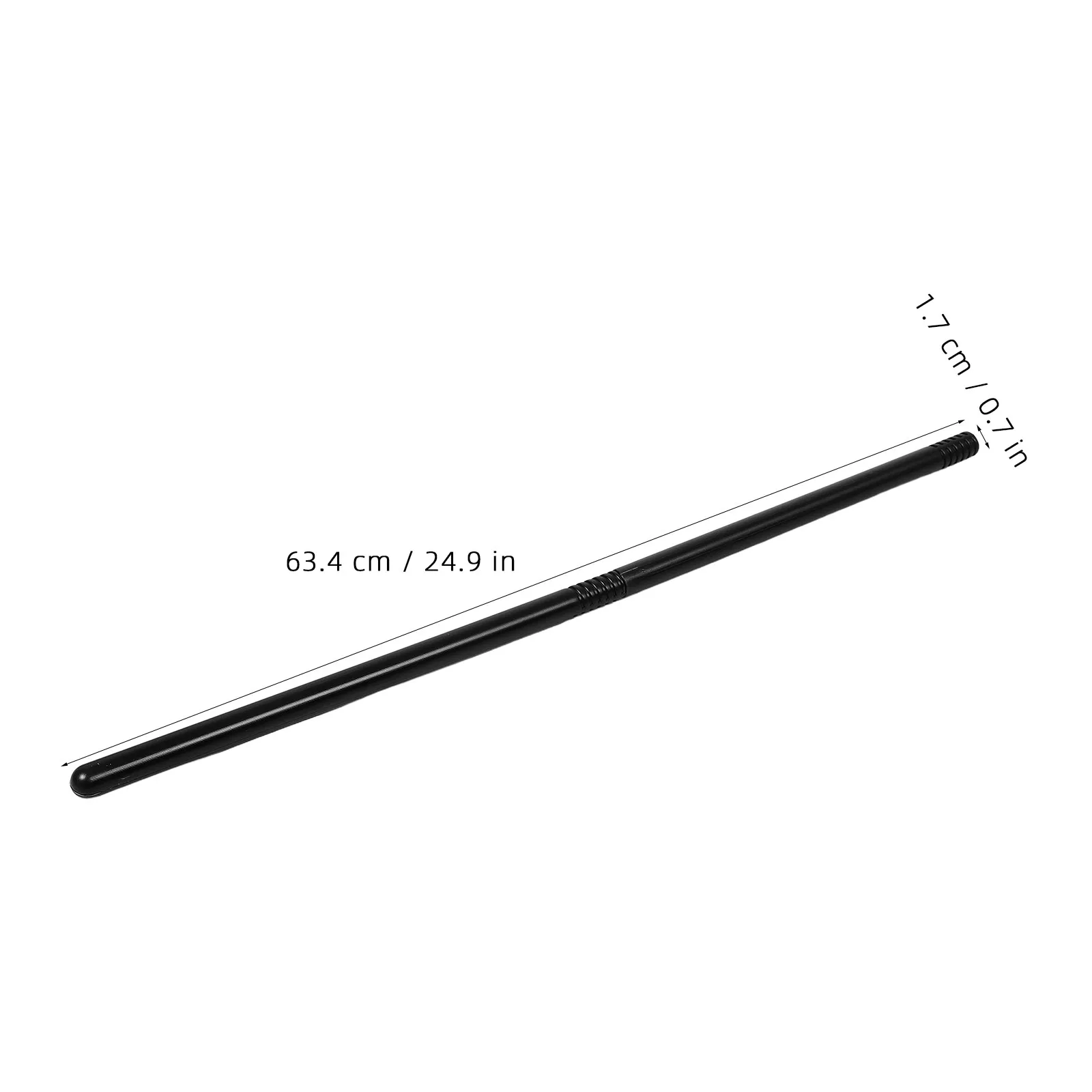 4PCS Halloween Witch Broom Pole 25in Detachable Plastic Rods Halloween Party Cosplay Costume Prop Ghost Witch Broom Sticks 5