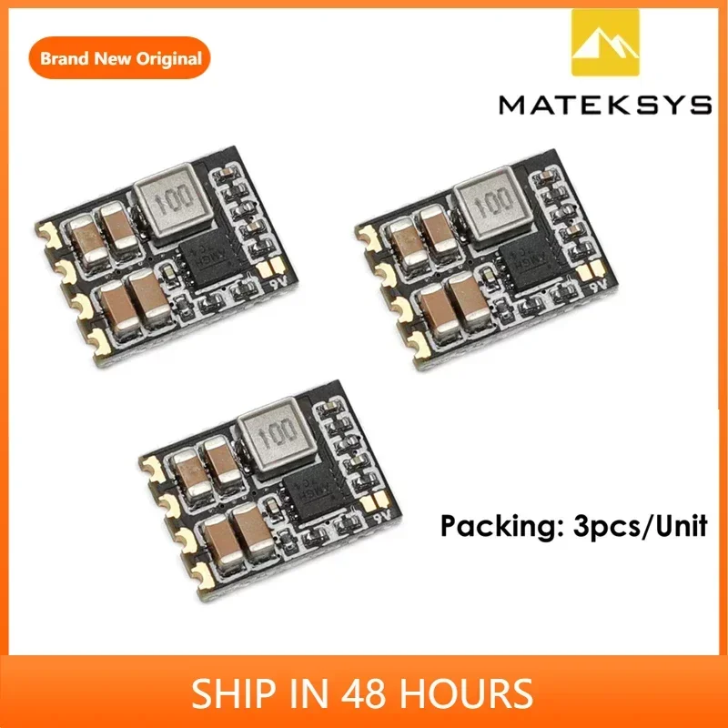 3PCS MATEKSYS Micro BEC 6-30V TO 5V 9V-ADJ Step-Down Regulator Module