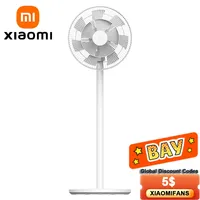 XIAOMI MIJIA Smart DC Frequency Conversion Electric Floor Standing Fan Battery Version，Can Wireless Use，Support MI HOME App
