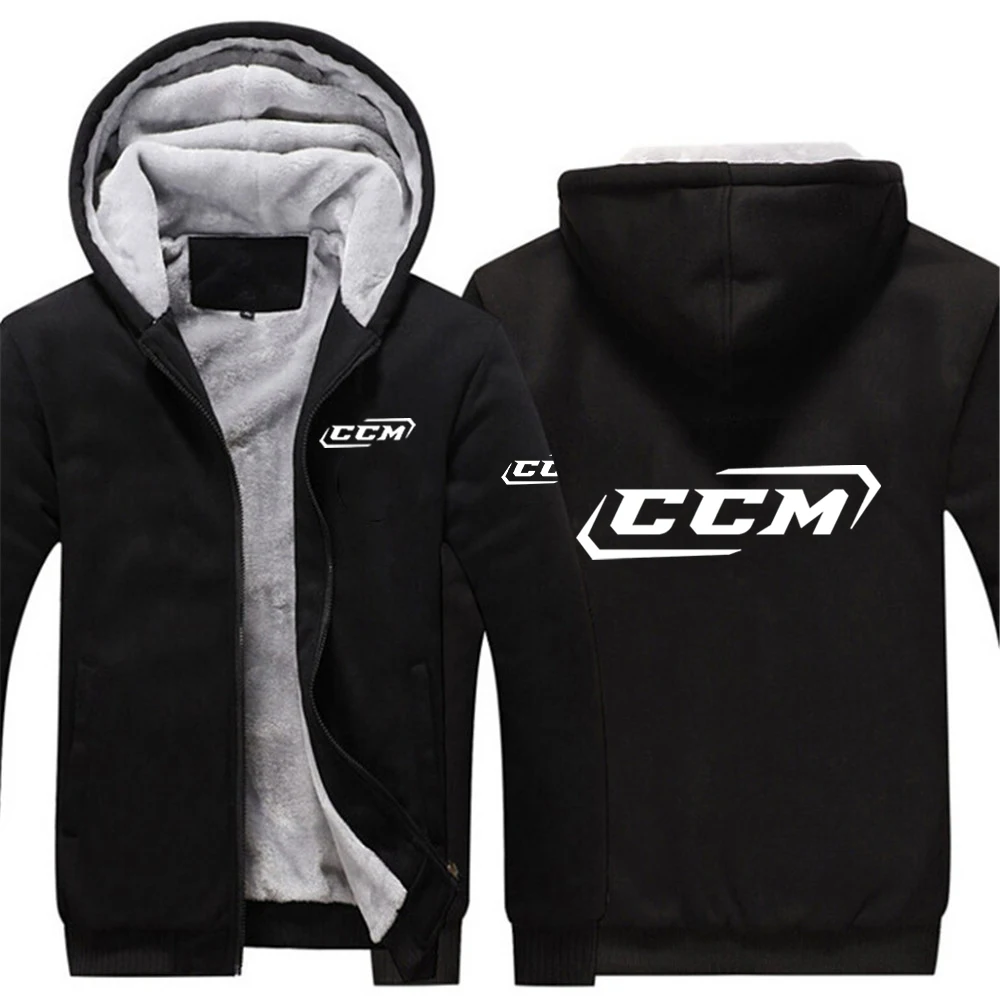 CCM 2021 Spring and Autumn Decal Harajuku Thicken Jackets Sport Hip Hop Male Comfortable Hoodies Casual Sweatshirts Coats