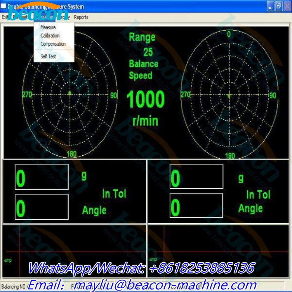 RYQ-3A آلة موازنة الشاحن التربيني RYQ-5A RYQ-10A مقعد اختبار المحرك الشاحن التربيني