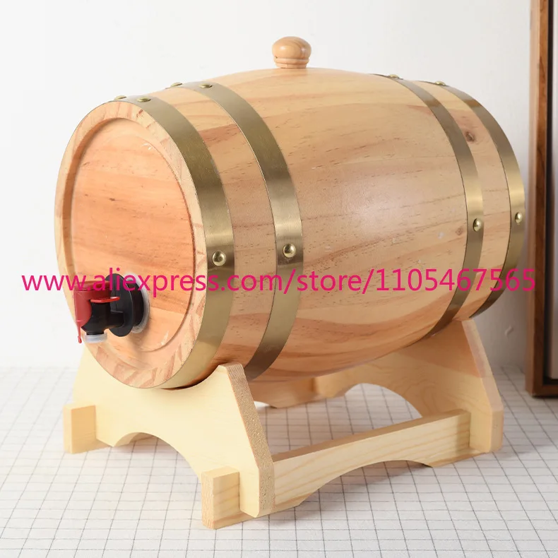 High Quality 5L Oak Barrel Wholesale Best Food Grade Oak Barrel Wine