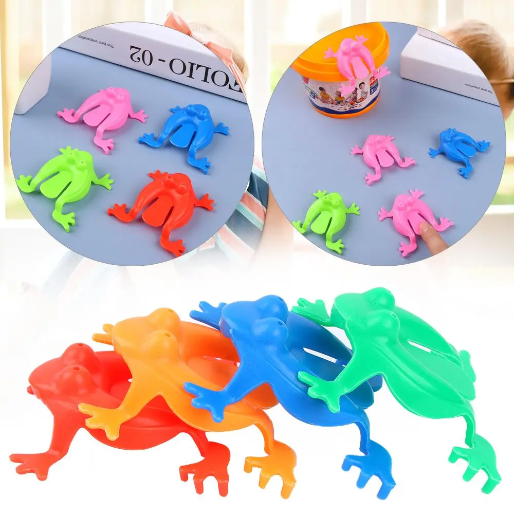 12 pezzi 12 pezzi ragazze ragazzi regalo novità assortiti giocattoli antistress giochi di concorso giocattoli rana che salta giocattolo agitarsi