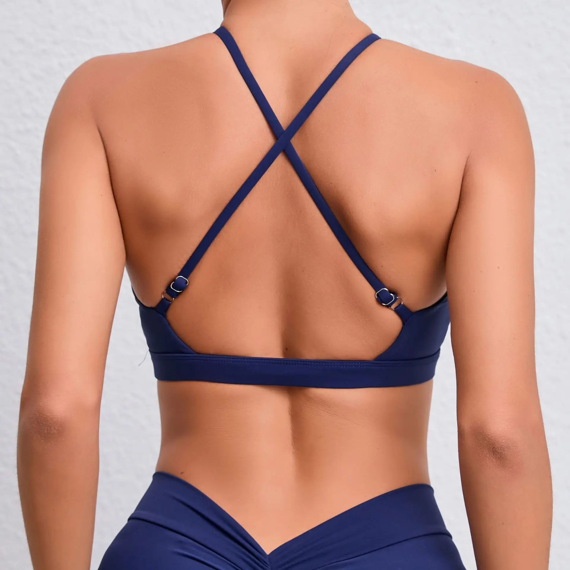 Neuer Sommer Sexy Sport-BH Workout-BH Atmungsaktive Fitness-Unterwäsche für Damen Schnelltrocknende Yoga-Kleidung Gym-Top für Frauen – Detail 18