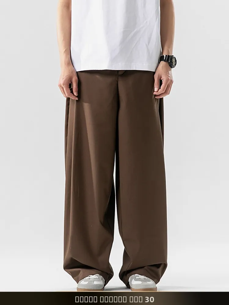 

NTED Японские свободные повседневные брюки-клеш, летние простые струящиеся брюки с цветными вставками, повседневные брюки в стиле кэжуал