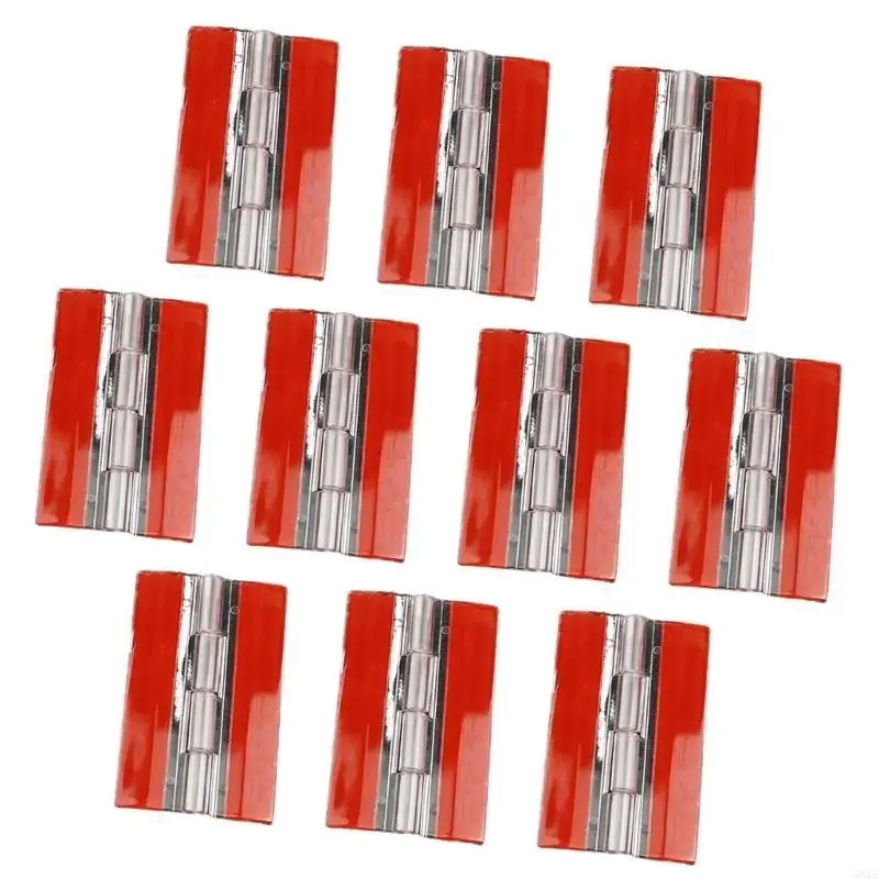 

581E Clear Hinges with Strong Adhesive Sticking Hinges for Simple Installation