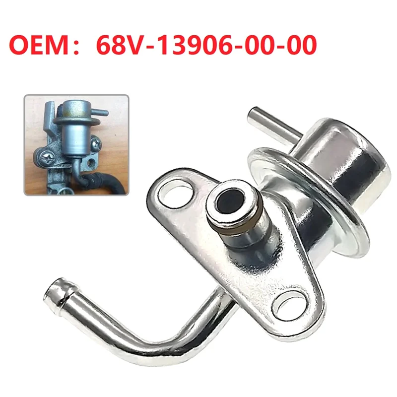 

EFI Fuel Pressure Regulator For Marine Outboard 2000-2005 F115/LF115 F225TXR 68V-13906-00-00 68V-13906-01-00