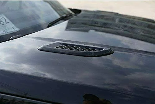 

Gloss Black Dummy Hood Vent Slat Air Wing Trim For Range Rover EVOQUE 2011-2018 Decoration Sticker