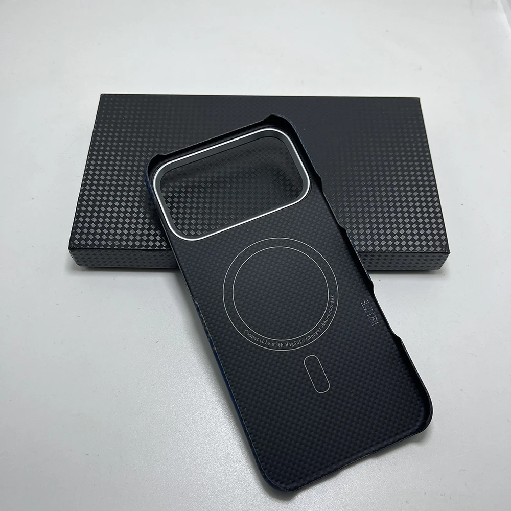 for magsafe magnetic for iphone 17/16/15/13/14 pro max case Real carbon fiber cover for iphone 17/16/15/13 pro mini carbon case