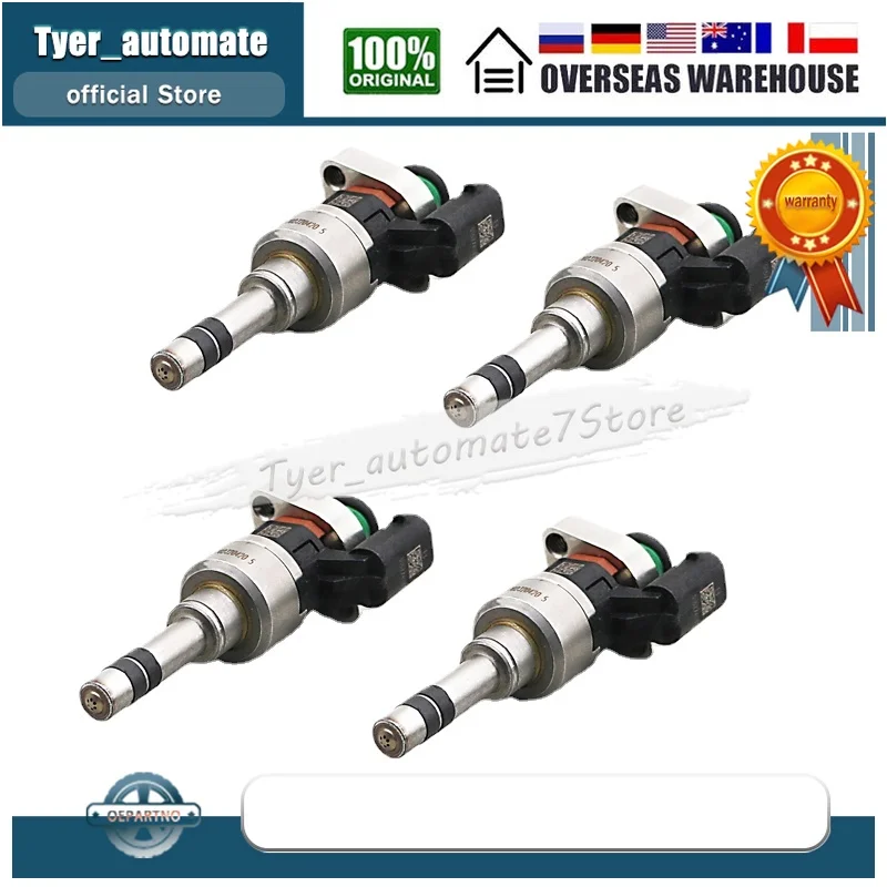 55577403 4PCS Fuel Injectors For Chevrolet Equinox GMC Terrain Buick Encore Chevrolet Cruze Chevrolet Malibu