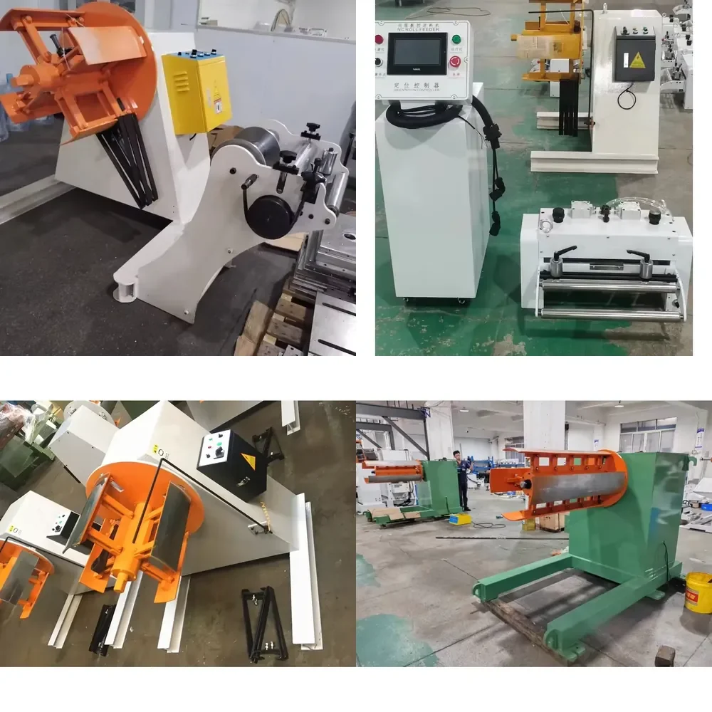 MT Factory Direct Sale Precision Metal Coil Uncoiler Servo Coiling Equipment with Motor Bearing As Core Components for Sheet