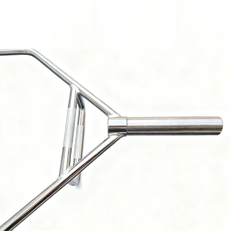 Hexagonal Deadlift Barbell Bar Large Ring Large Hole Electroplated Closed Open Mouth Men's Fitness Equipment Home