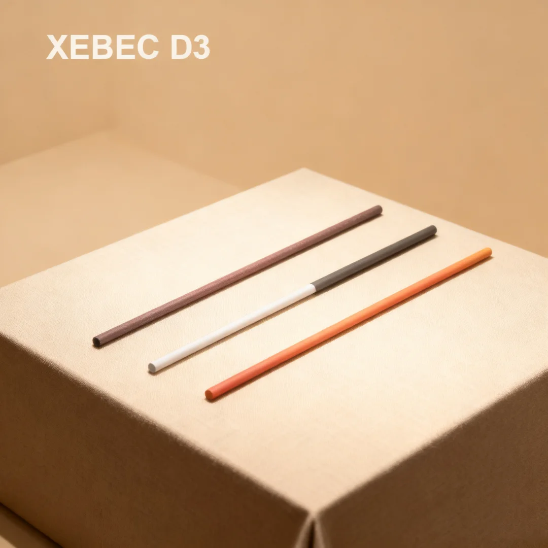 1pcs/3pcs XEBEC Brand G Series D3 Ceramic Fiber Stone Φ3*100mm for Metal Fine Polishing Mold Die Plastic Metal Jade