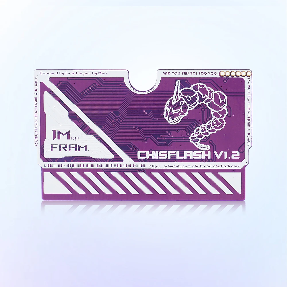 Chiscart ChisFlash V1.2 Rumble Rewritable GBA Flash Cart Kompatybilny z GBA, GBA SP, GB Micro, DS, DS Lite i GameBoy Player — zdjęcie produktu 6