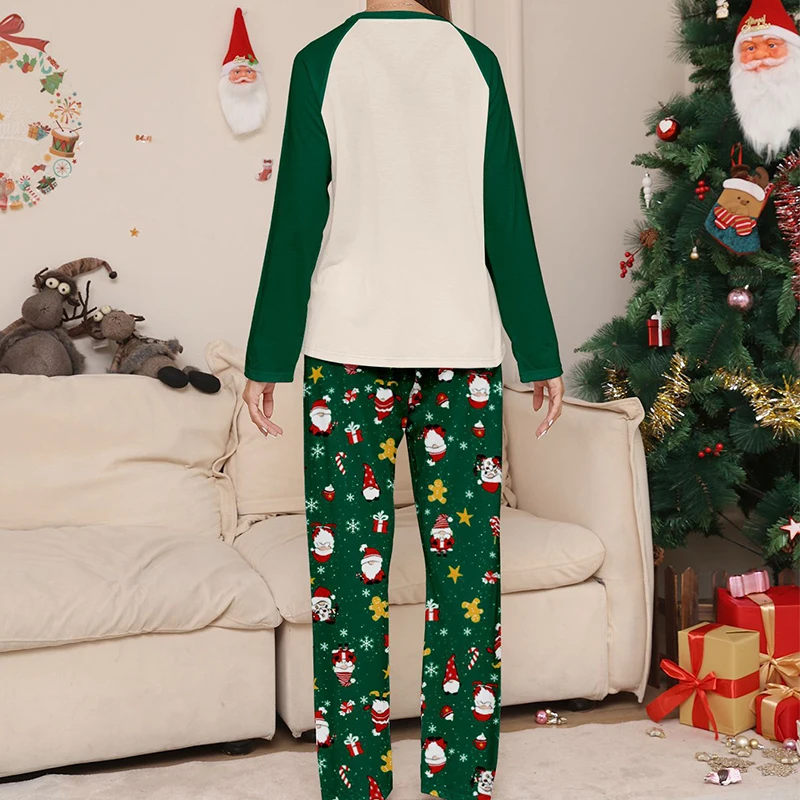 

Christmas Set Family Pajamas Matching Outfits Santa Claus Adult Kid Baby 2025 New Year's Pajamas Soft Family Nightwear Xmas Pj's