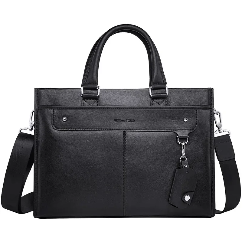 Men's Gift Business briefcase Men's handbag Large capacity Business men's bag Computer bag Fashion