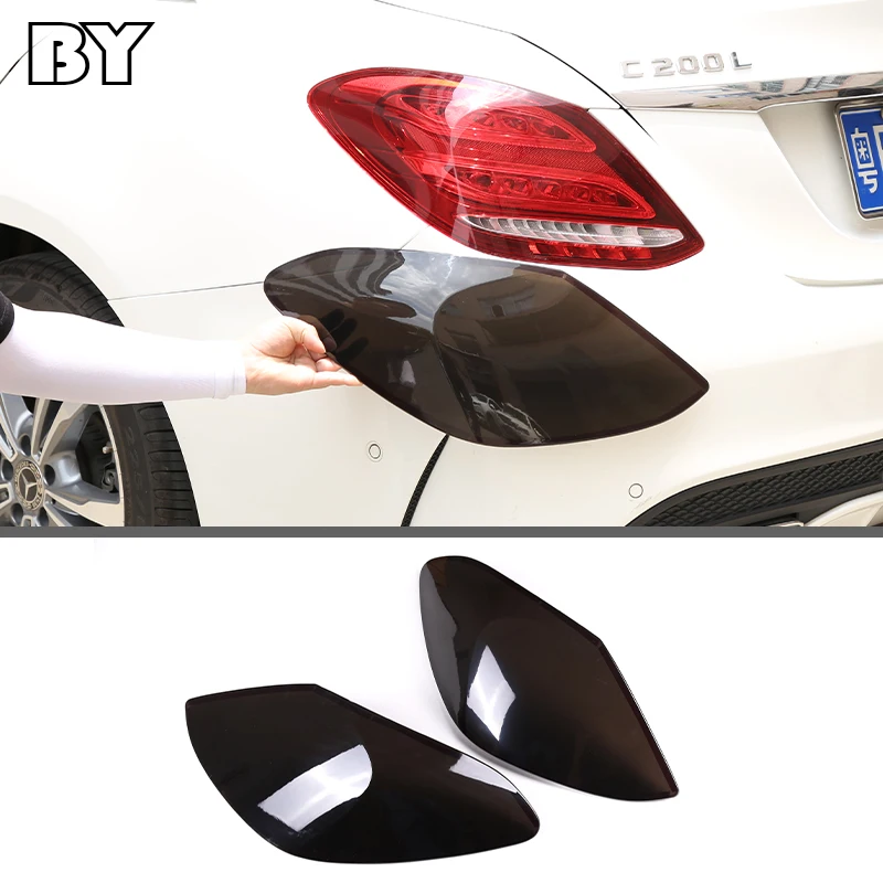 

Car Rear Tail Light Lamp Decoration Sticker For Mercedes-Benz C-Class W205 2015-2021 Taillight Cover Accessories