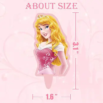 30/31件裝迪士尼公主主題紙杯蛋糕裝飾插牌,公主紙杯蛋糕裝飾,生日蛋糕裝飾,派對嬰兒派對裝飾 10 最佳銷售 公主生日 - №6