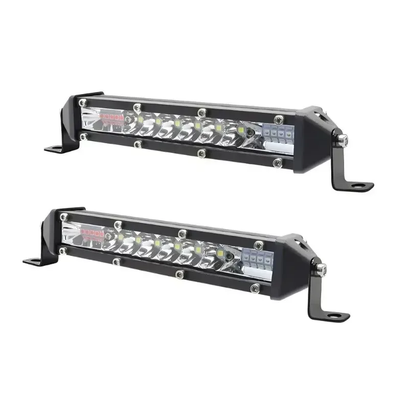 

New for Flood Spot Light Tractor Truck Off Road ATV UTV UAZ 7 Inch 12V 24V Led Work Light Driving Fog Lamp Led Light Bar 2pcs